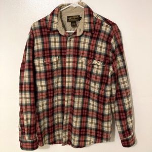 Vintage Eddie Bauer Wool Button Up Shirt